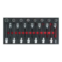 Titelseite 23 VIGOR Vielzahn-Schraubendreher-Einsatz-Sortiment V5091 Anzahl Werkzeuge: 22