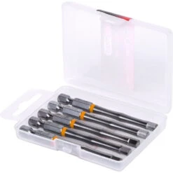 KS Tools 1/4" TORSIONpower Bit Innen6kant, 75mm, 5mm, 5er Pack